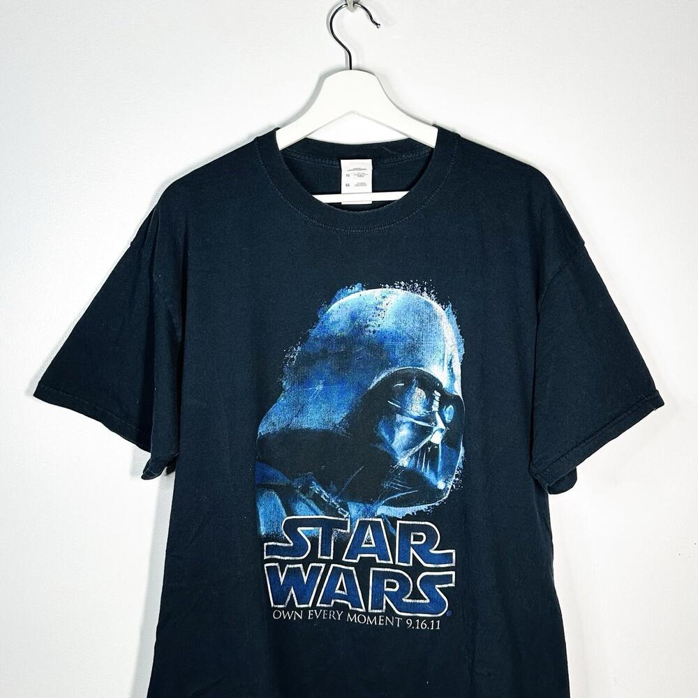 STAR WARS Own Every Moment 9-16-11 DARTH VADER (XL) T-Shirt JAMES EARL JONES